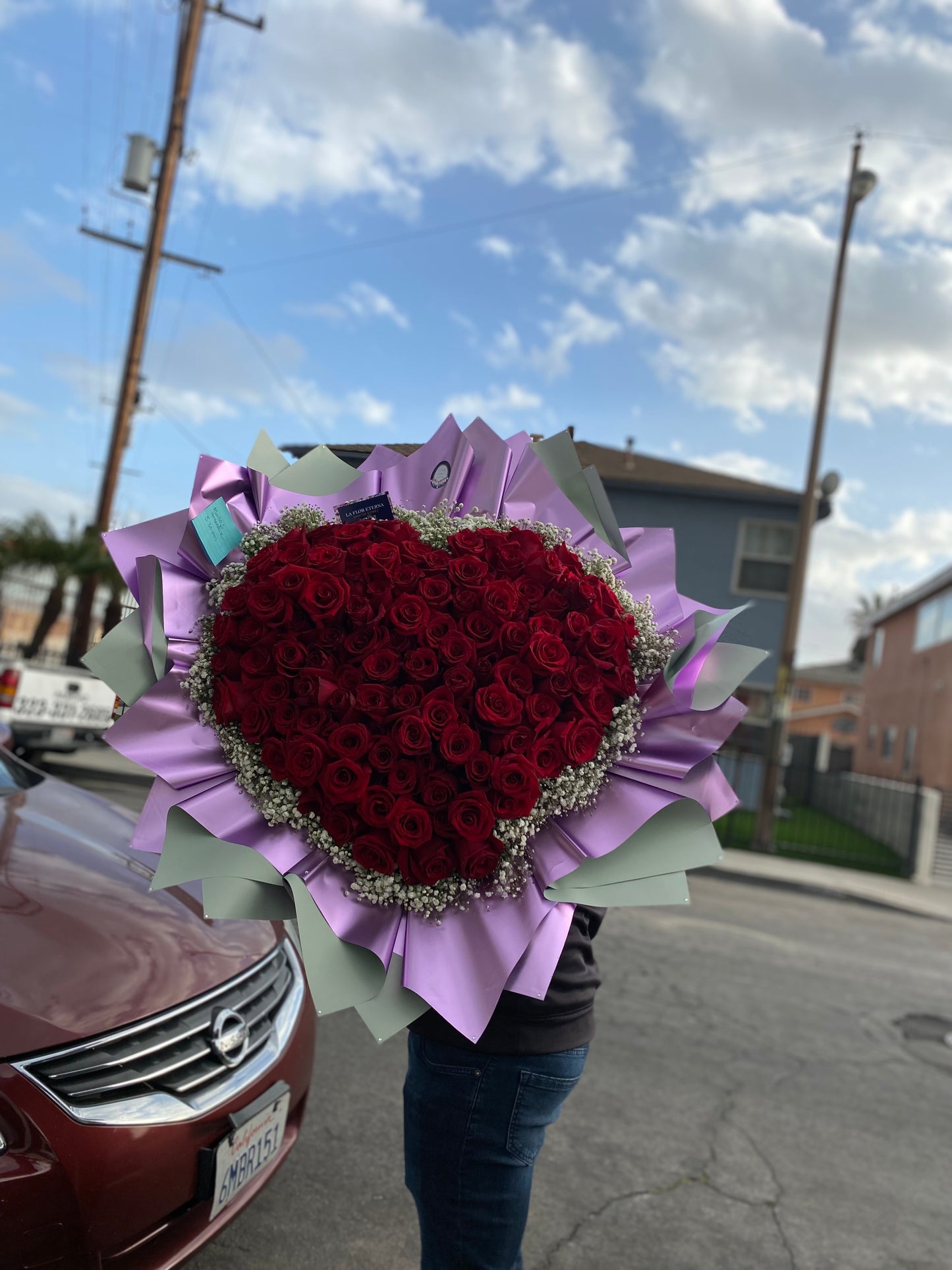 100 Roses Heart ♥️