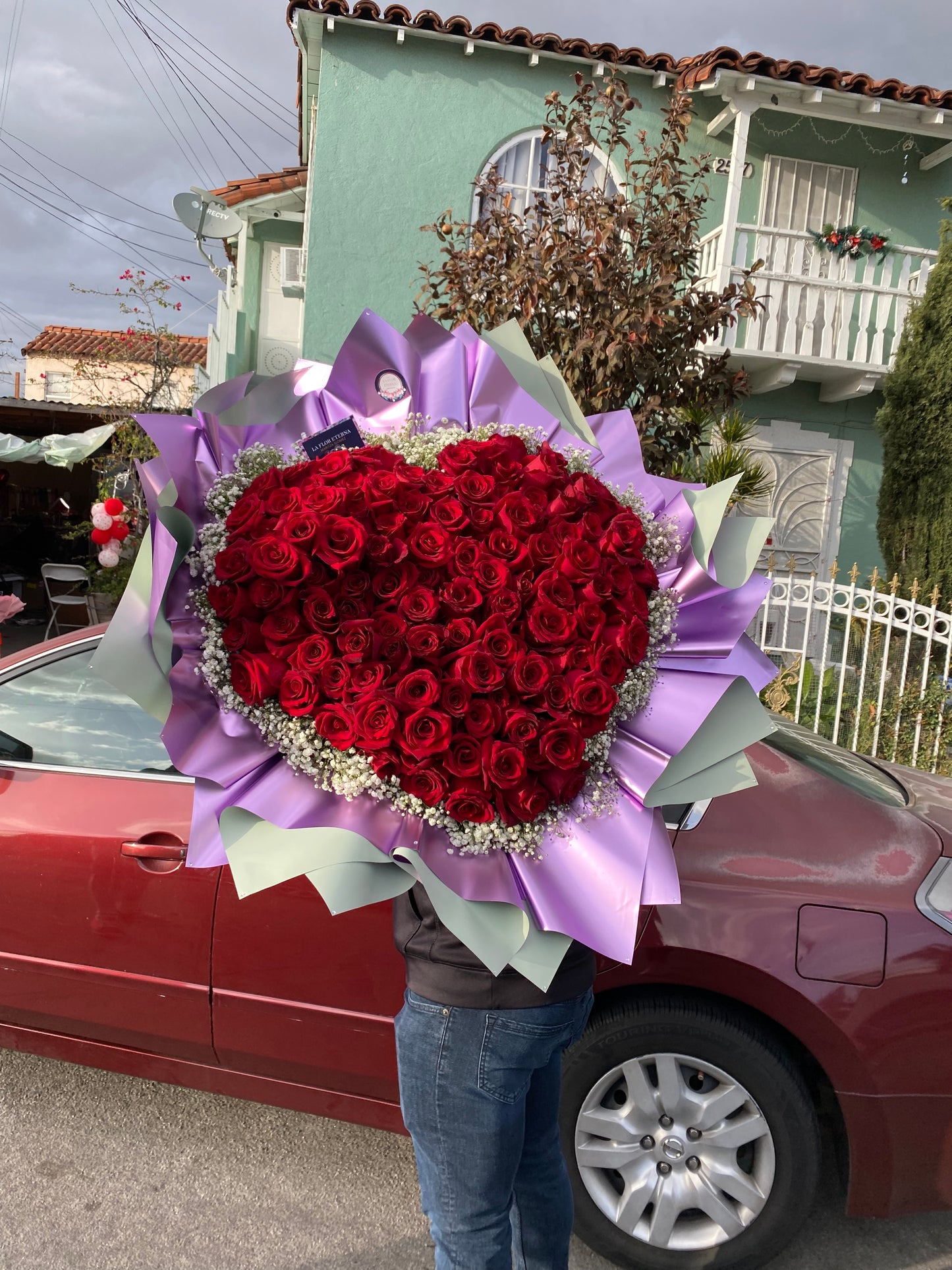 100 Roses Heart ♥️