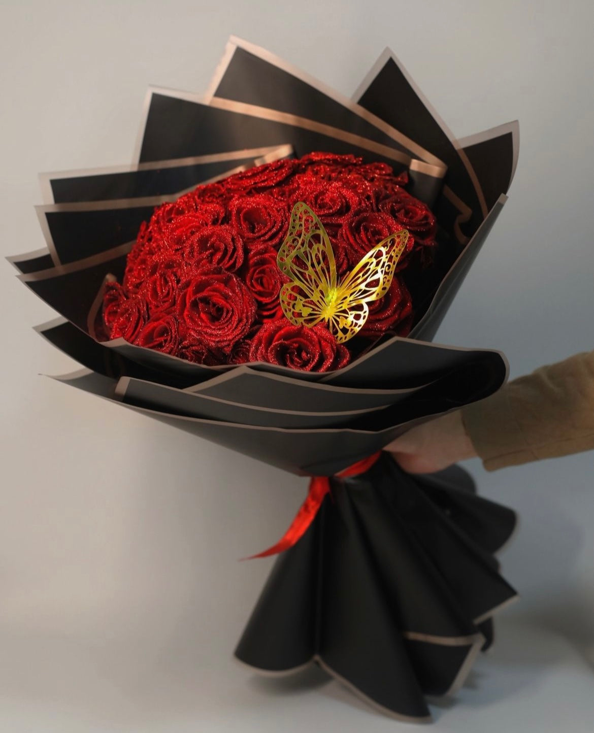 50 ✨ Glitter Roses 🌹