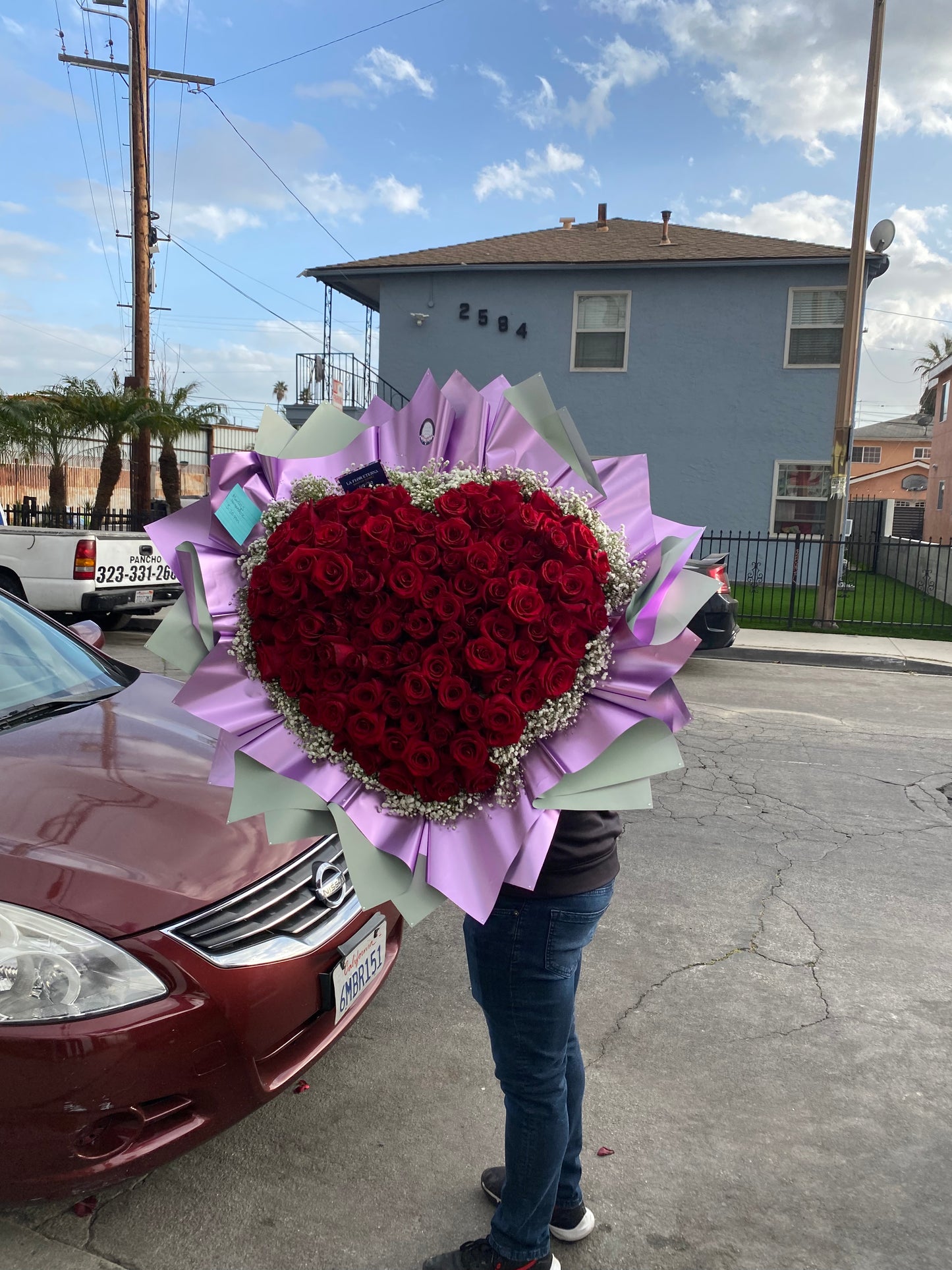 100 Roses Heart ♥️