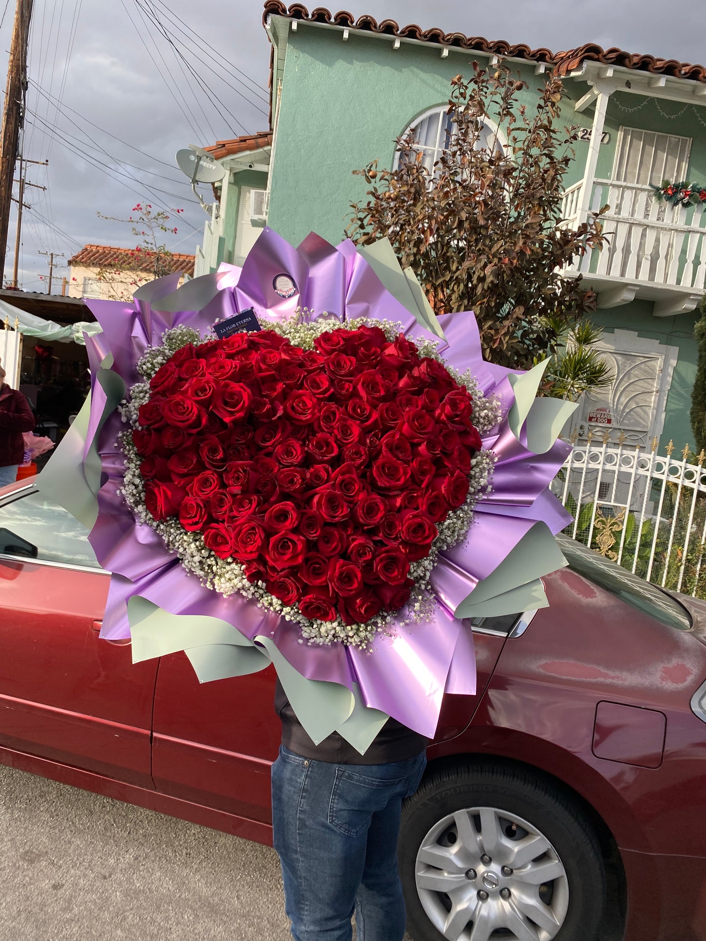 100 Roses Heart ♥️