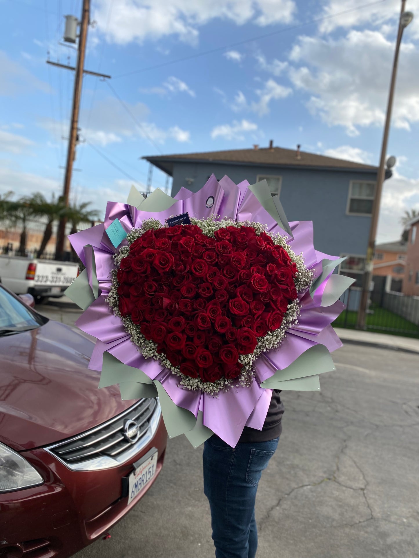 100 Roses Heart ♥️