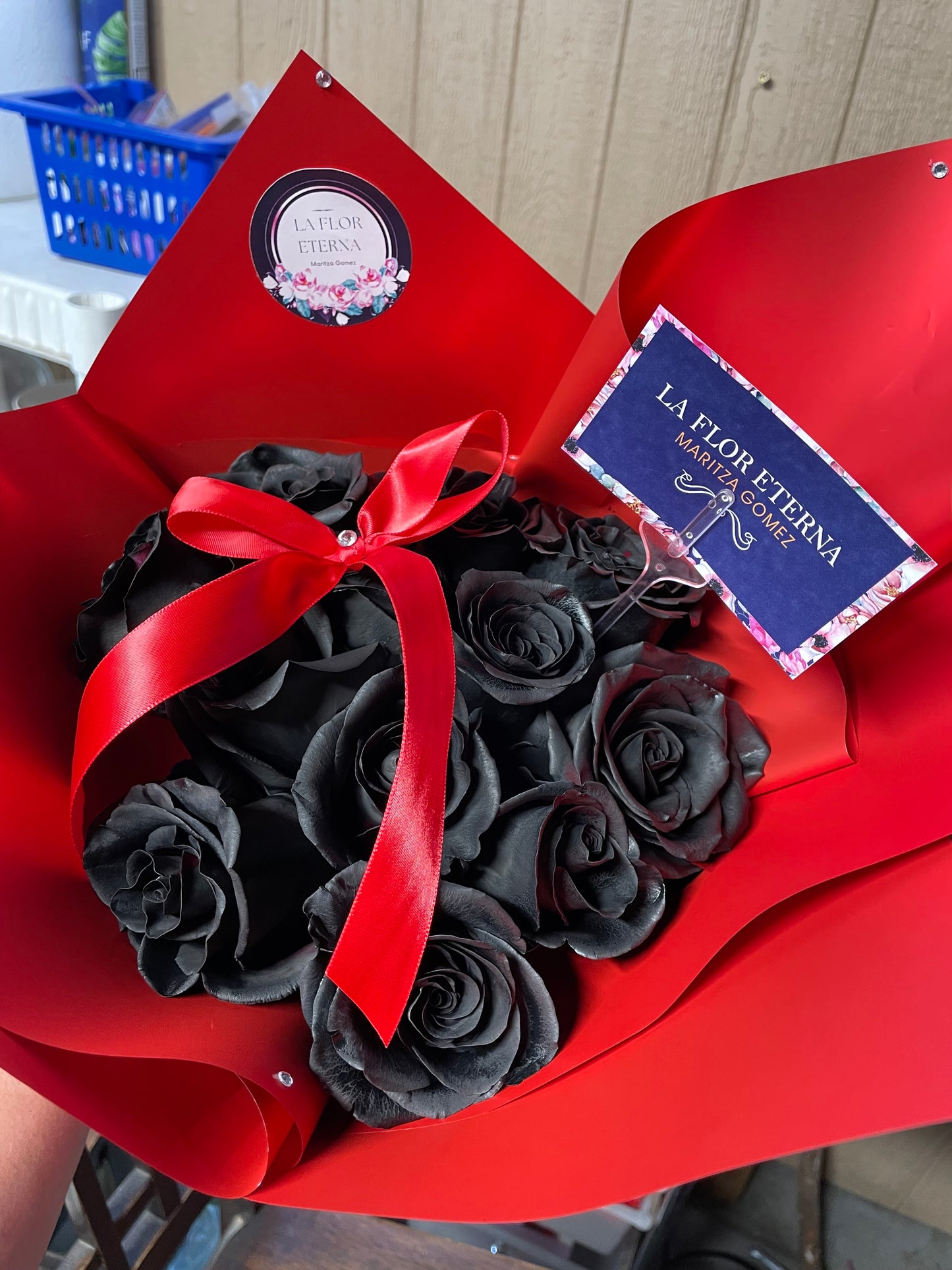 Dozen Black Roses